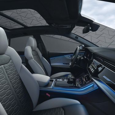 Interior of the Rs Q8 Audi Exclusive